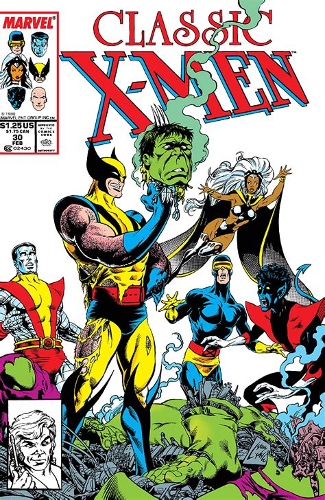 Classic X-Men Comic 35 Marvel Comics July 1989 Kindle Editon