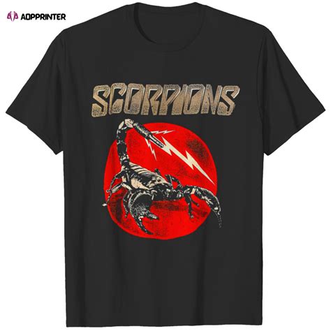 Classic scorpion logo t-shirts