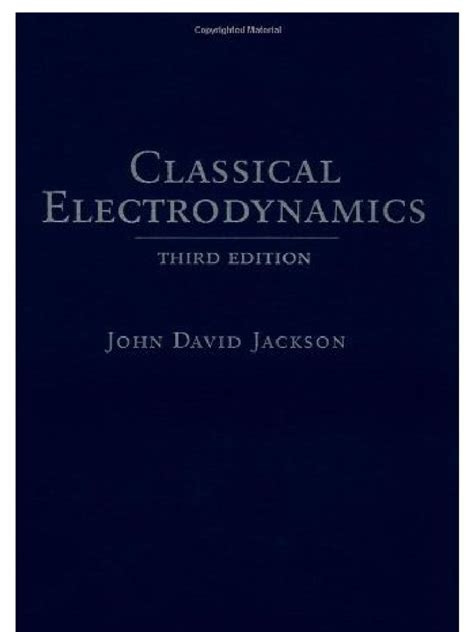 Classical Electrodynamics Jackson pdf Reader