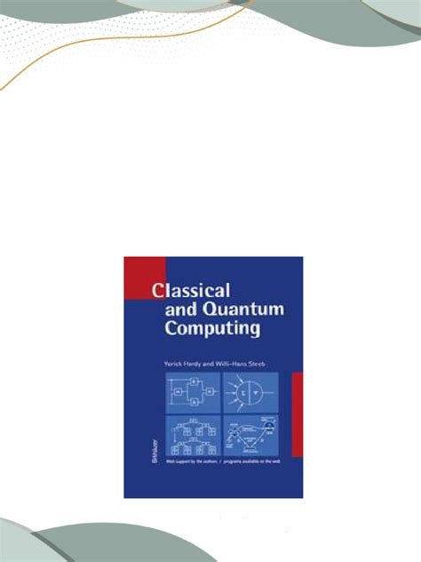 Classical and Quantum Computing With C++ and Java Simulations 1st Edition Doc