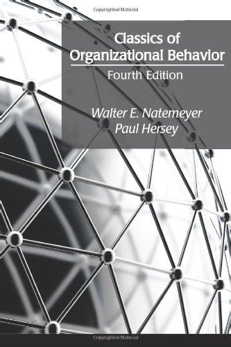 Classics Of Organizational Behavior Natemeyer Ebook Doc