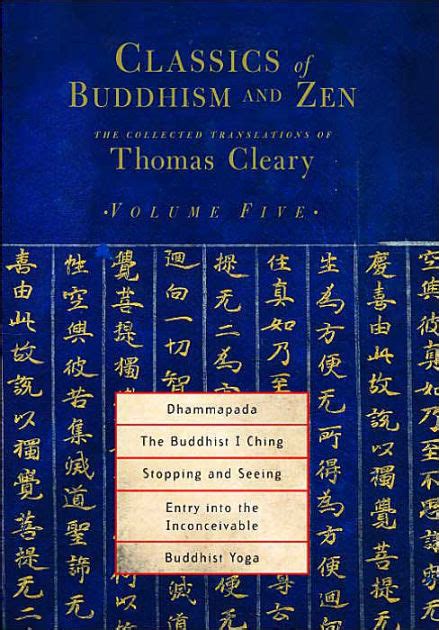 Classics of Buddhism and Zen Volume Five The Collected Translations of Thomas Cleary PDF