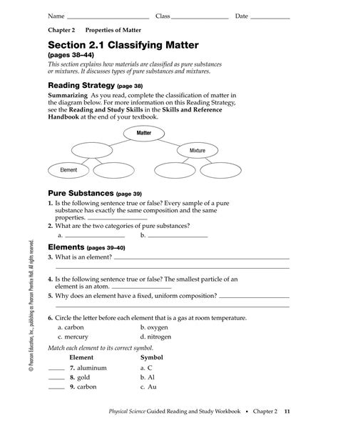 Classifying Matter Answers Kindle Editon