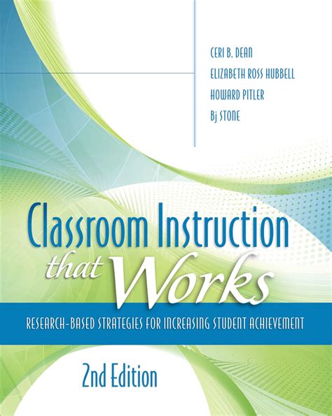 Classroom Instruction That Works Research Based Epub