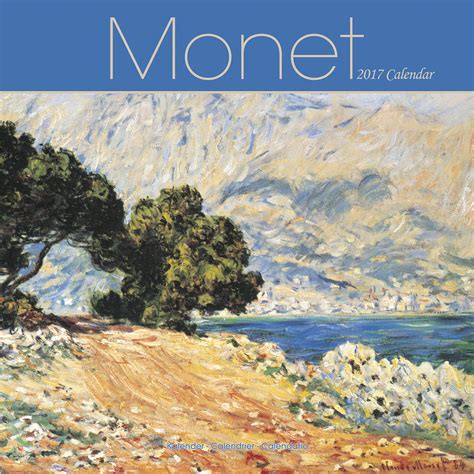 Claude Monet Calendar 2017 Wall Calendars Calendar 2016 Art Calendar Famous Paintings Calendar by Magnum PDF