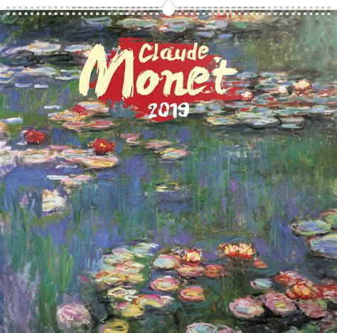 Claude Monet Calendar Calendars 2018 2019 Wall Calendar Photo Calendar 12 Month Calendar by Presco Group Epub