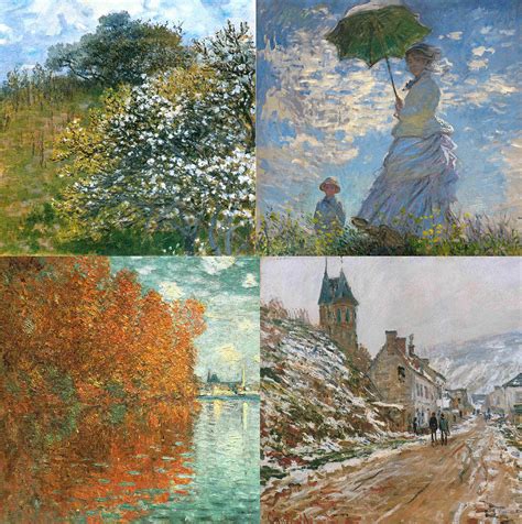Claude Monet Seasons and Moments Reader