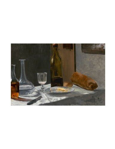 Claude Monet Still Life with Bottle Carafe Bread and Wine Notebook Decorative Notebook 70 Sheet  PDF