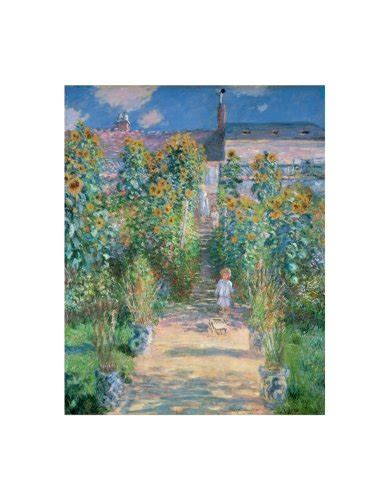 Claude Monet The Artist s Garden at Vetheuil Notebook Decorative Notebook 70 Sheet  PDF