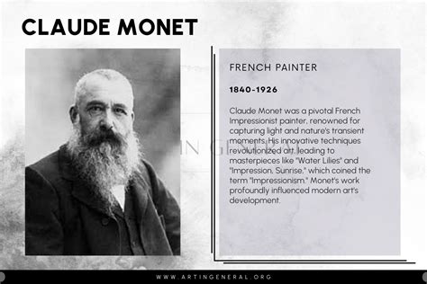 Claude Monet The Life and Work Of Reader