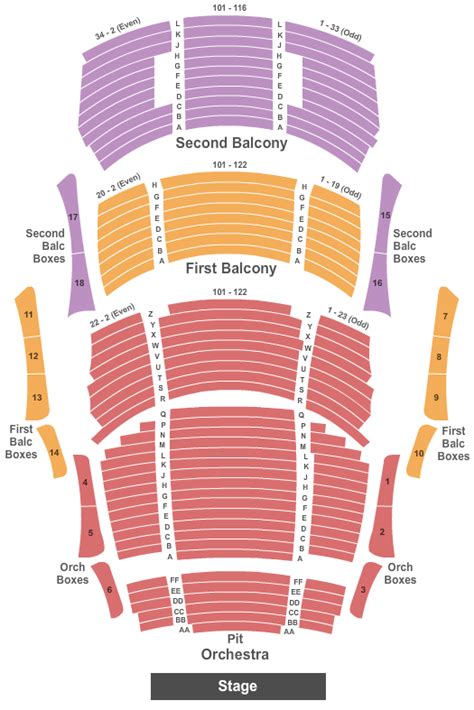 Clay Center Charleston Wv Seating Chart