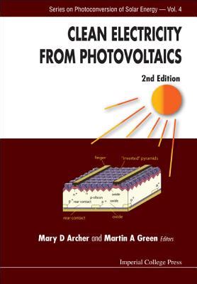 Clean Electricity from Photovoltaics Doc