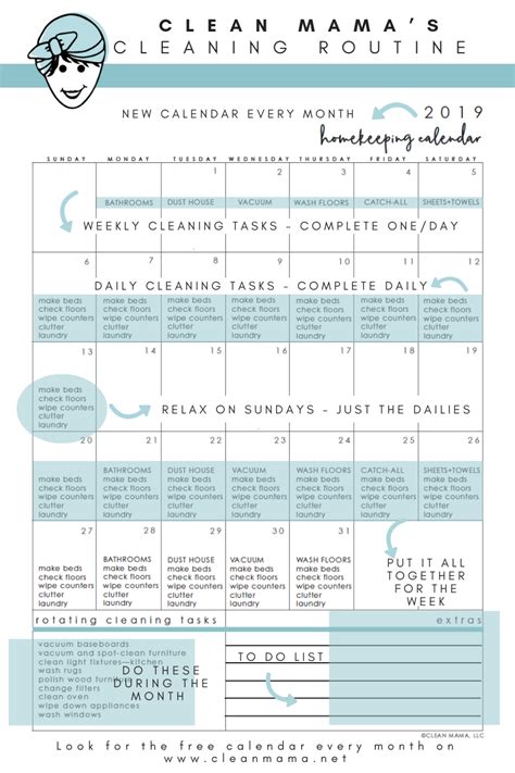 Clean Mama Free Printables