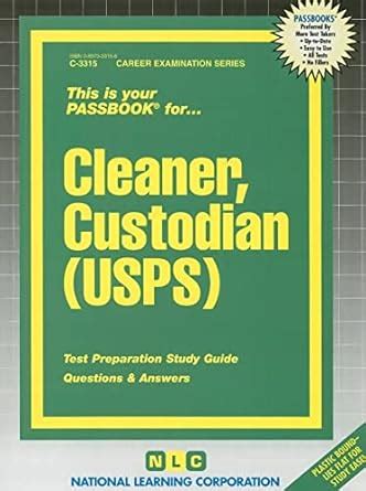 Cleaner Custodian USPSPassbooks Career Examination Epub