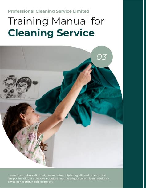 Cleaning Training Manual Template Ebook Kindle Editon