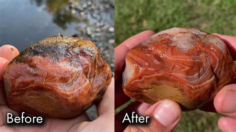 Cleaning and polishing your agate.