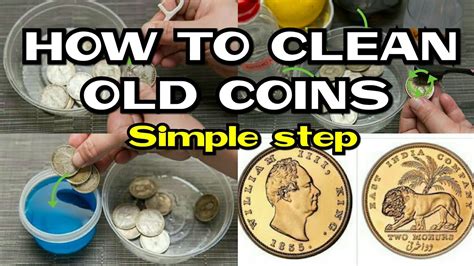 Cleaning coins: