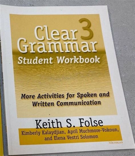 Clear Grammar 3 Activities for Spoken and Written Communication Student Book PDF