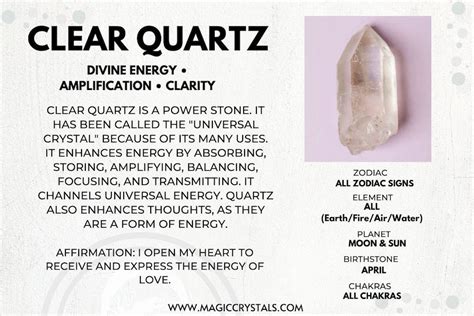 Clear Quartz: A Master Crystal with an Unparalleled Meaning