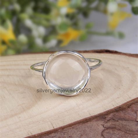 Clear Quartz Rings: