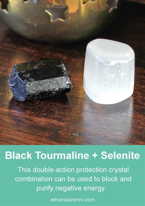 Clear Quartz with Black Tourmaline: The Perfect Combination for Protection and Amplification