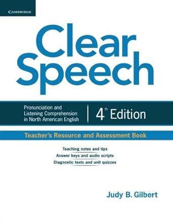 Clear Speech Teacher's Resource and Assessment Book Pronunciation and L PDF