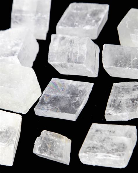 Clear or White Calcite: