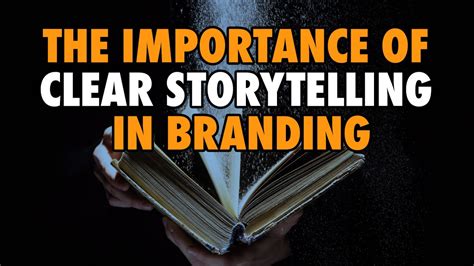 Clear storytelling: