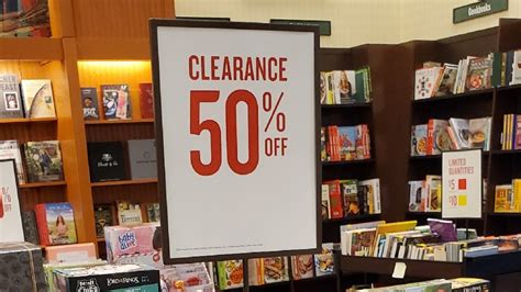 Clearance at Barnes & Noble: Dig into a Treasure Trove of Books