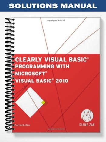 Clearly Visual Basic Programming Answers Epub