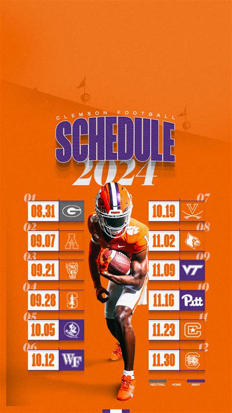 Clemson Fall 2024 Football Schedule Sets the Stage for an Exciting Season
