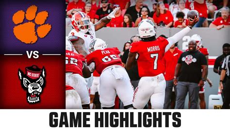 Clemson vs NC State: A Rivalry Reignited
