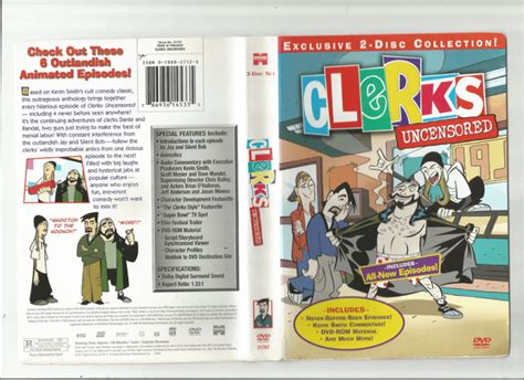 Clerks Animated DVD: A Nostalgic Trip Down Memory Lane