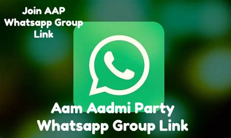 Click here to join the AAP WhatsApp group: