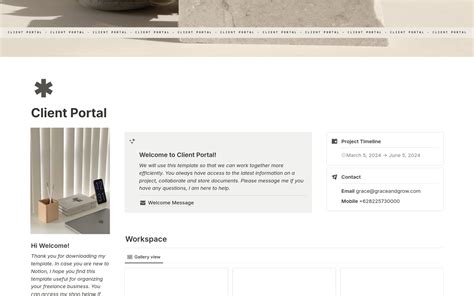 Client Portal Template