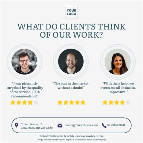Client Testimonial Templates
