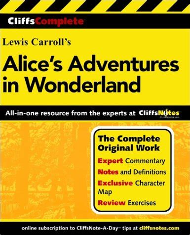 CliffsComplete Alice s Adventures in Wonderland Cliffs Complete Study Editions Doc
