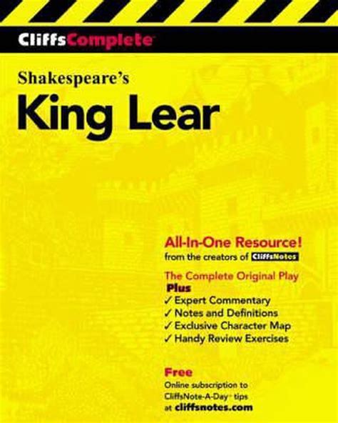 CliffsComplete King Lear Epub