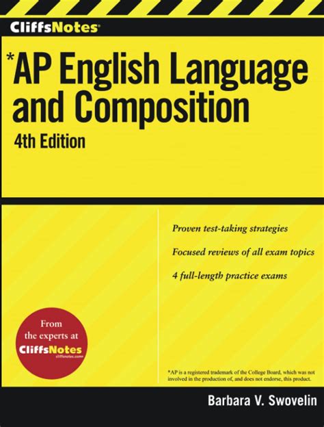 CliffsNotes AP English Language and Composition 4th Edition Cliffs AP Doc