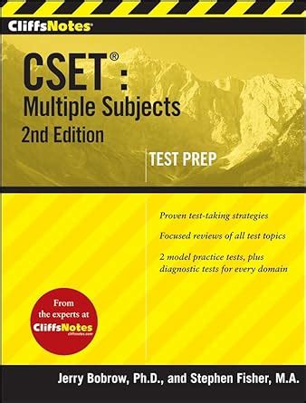 CliffsNotes CSET Multiple Subjects 2nd Edition Doc