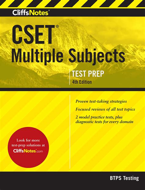 CliffsNotes CSET Multiple Subjects 4th Edition Epub