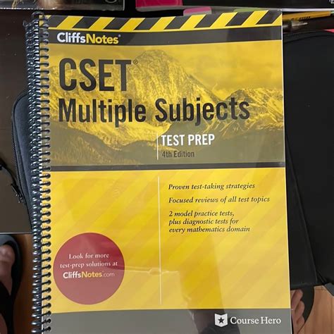 CliffsNotes CSET Multiple Subjects 4th Edition PDF