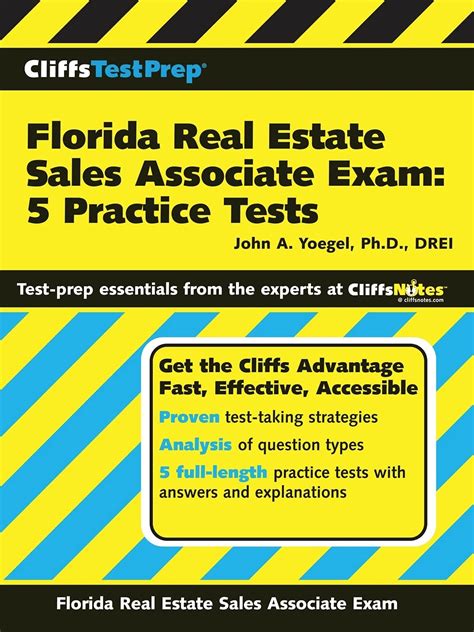 CliffsTestPrep Florida Real Estate Sales Associate Exam 5 Practice Tests Doc