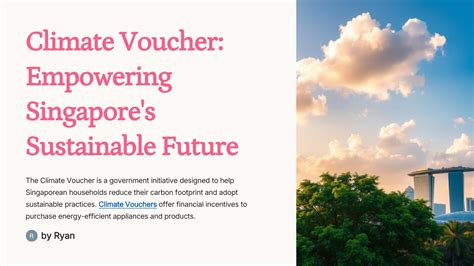 Climate Friendly Voucher: Unlocking a Sustainable Future by 2025