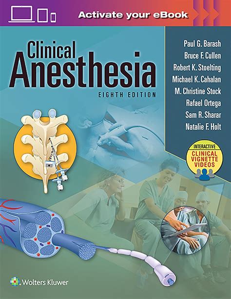 Clinical Anesthesia 8e Print Ebook with Multimedia PDF