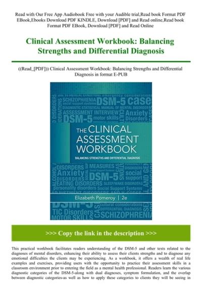 Clinical Assessment Workbook Balancing Differential Epub