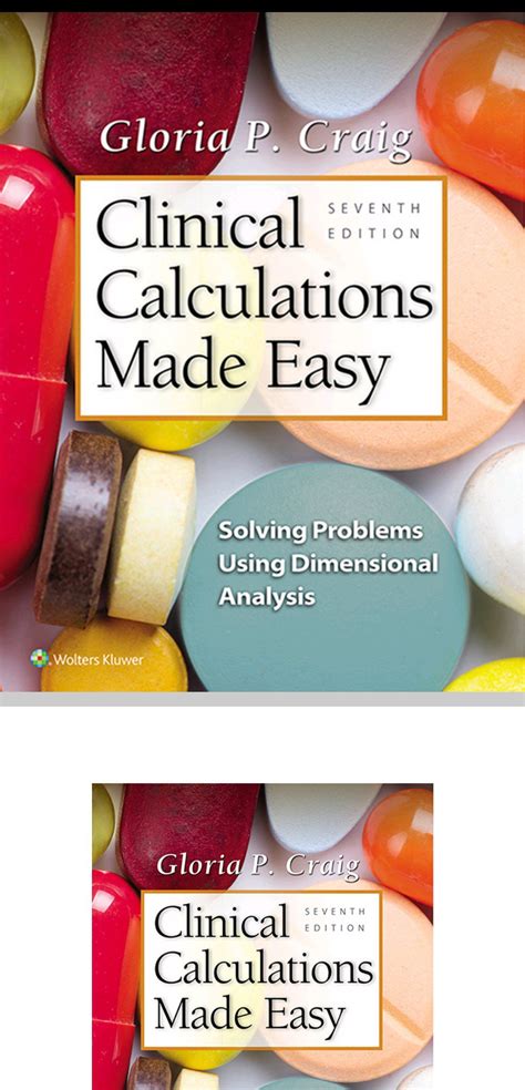 Clinical Calculations Made Easy Solving Problems Using Dimensional Analysis Epub