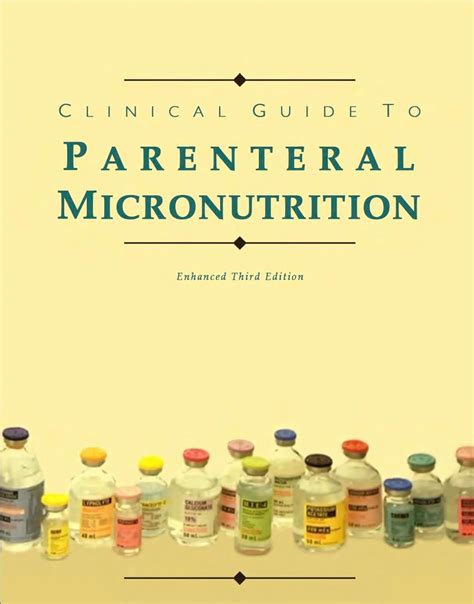 Clinical Guide to Parenteral Micronutrition {SECOND EDITION} Ebook Doc