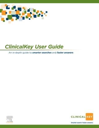 Clinical Key User Guide - ClinicalKey Resource Center Ebook Doc