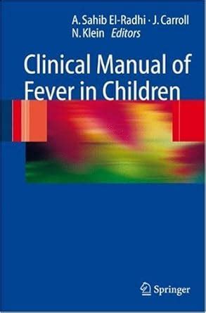 Clinical Manual of Fever in Children 1st Edition PDF